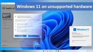  Install Windows 11 on Unsupported CPUs